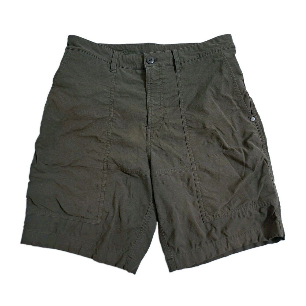 Vuori Chino Shorts Mens 30 Green Barren Explorer Hiking Gorpcore Stretch #V3014